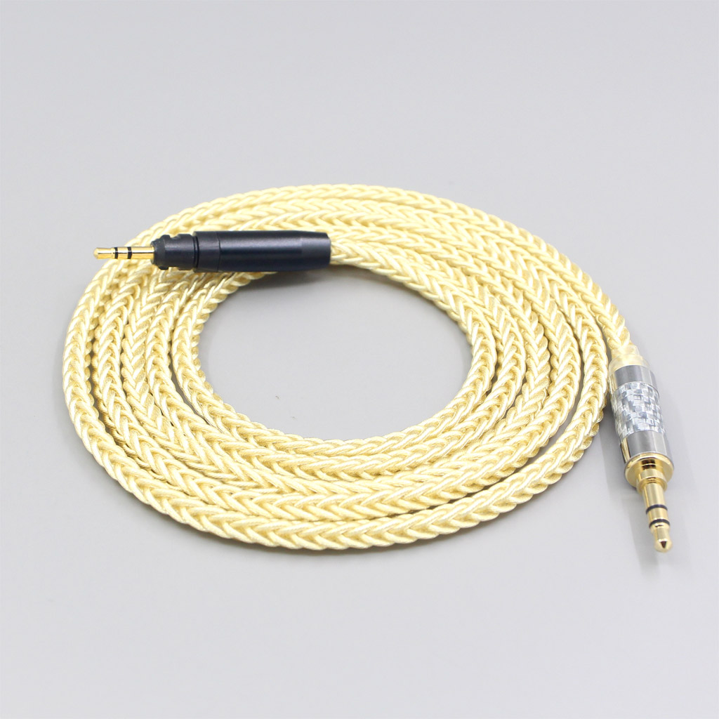 8 Core Gold Plated + Palladium Silver OCC Cable For Ultrasone Performance 820 880 Signature DXP PRO STUDIO Headphone