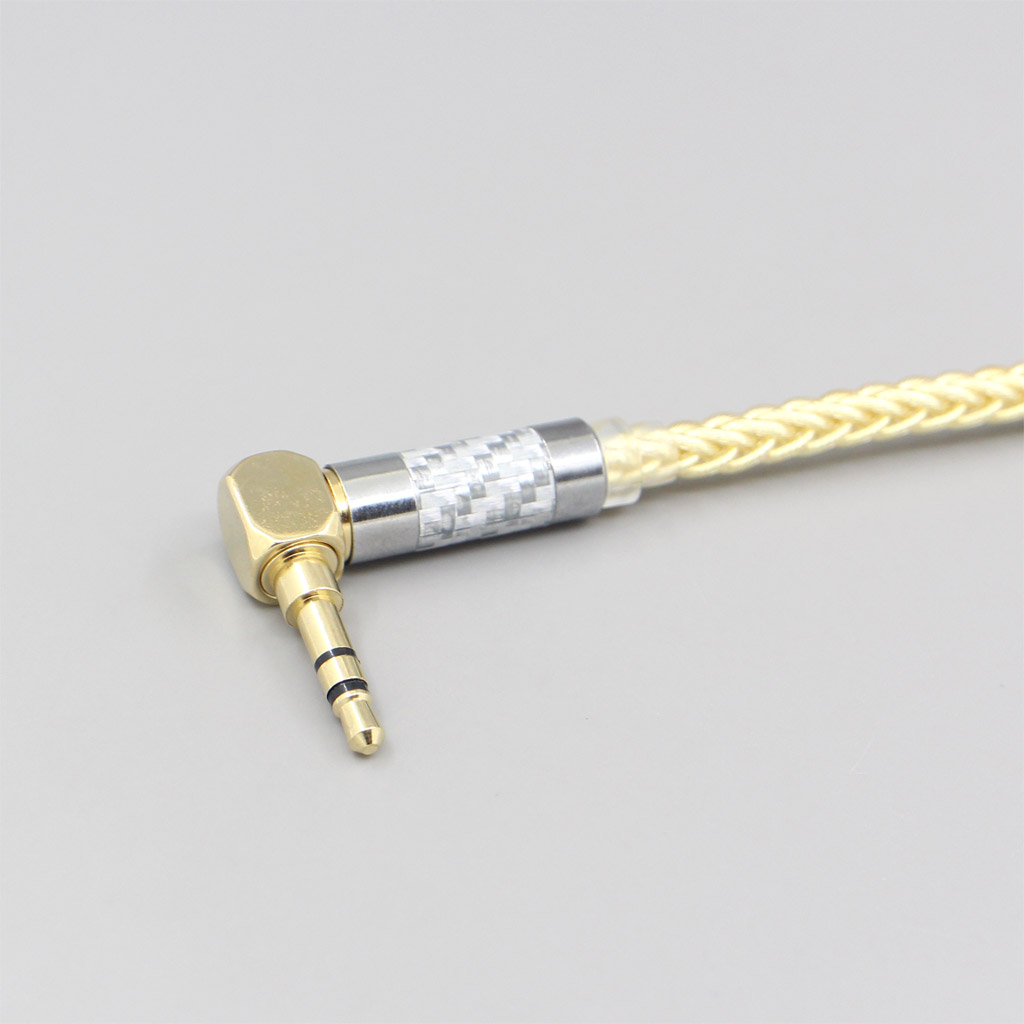 8 Core Gold Plated + Palladium Silver OCC Cable For Fostex T50RP Mk3 T40RP Mk2 T20RP Mk2 Dekoni Audio Blue Headphone