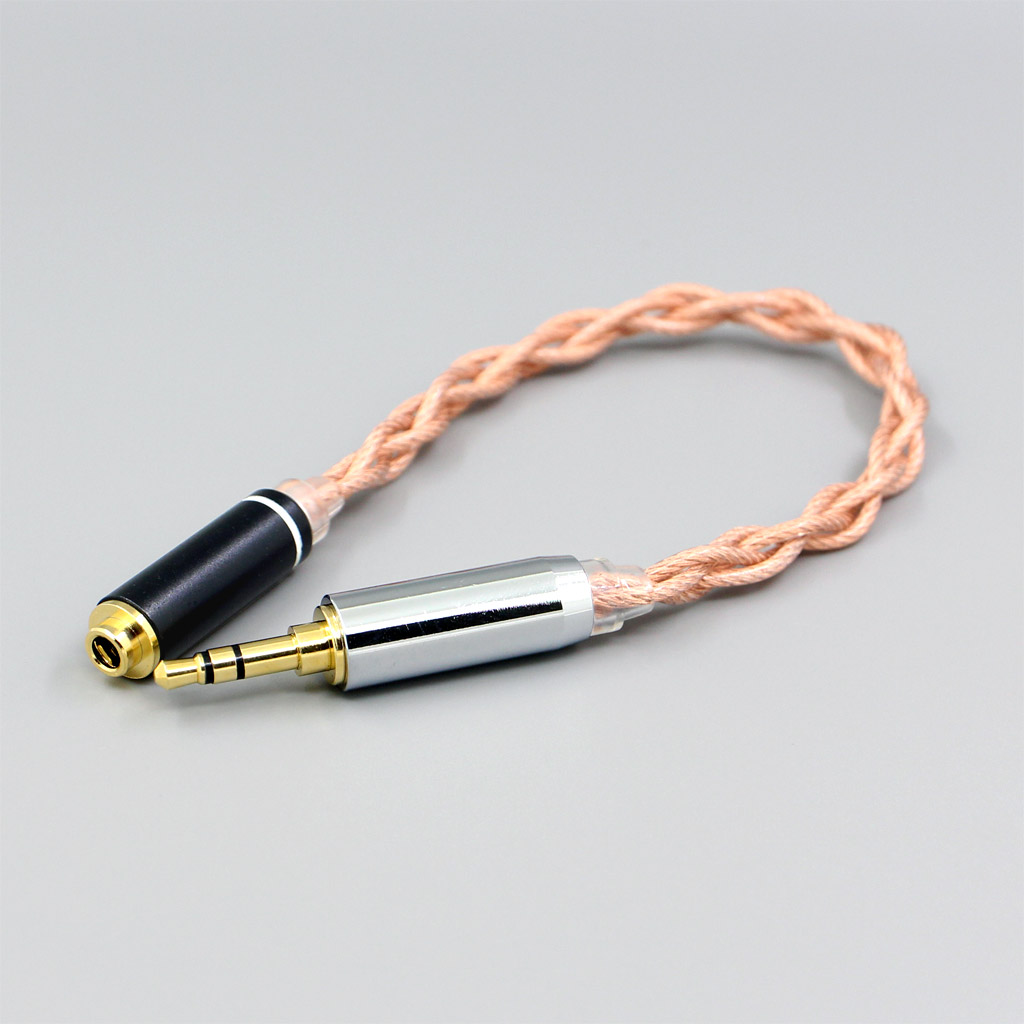 Graphene 7N OCC Shielding Coaxial Mixed Earphone Cable For 3.5mm xlr 6.5 2.5mm male 4.4mm Male to 3.5mm female