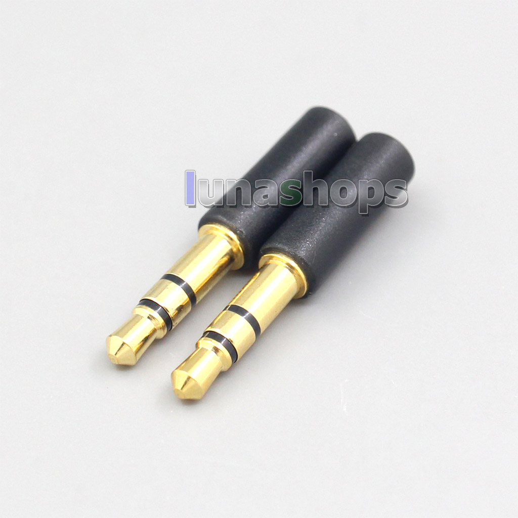 3.5mm Stereo Male To MMCX Female Converter adapter For Hifiman Denon Series Headphone
