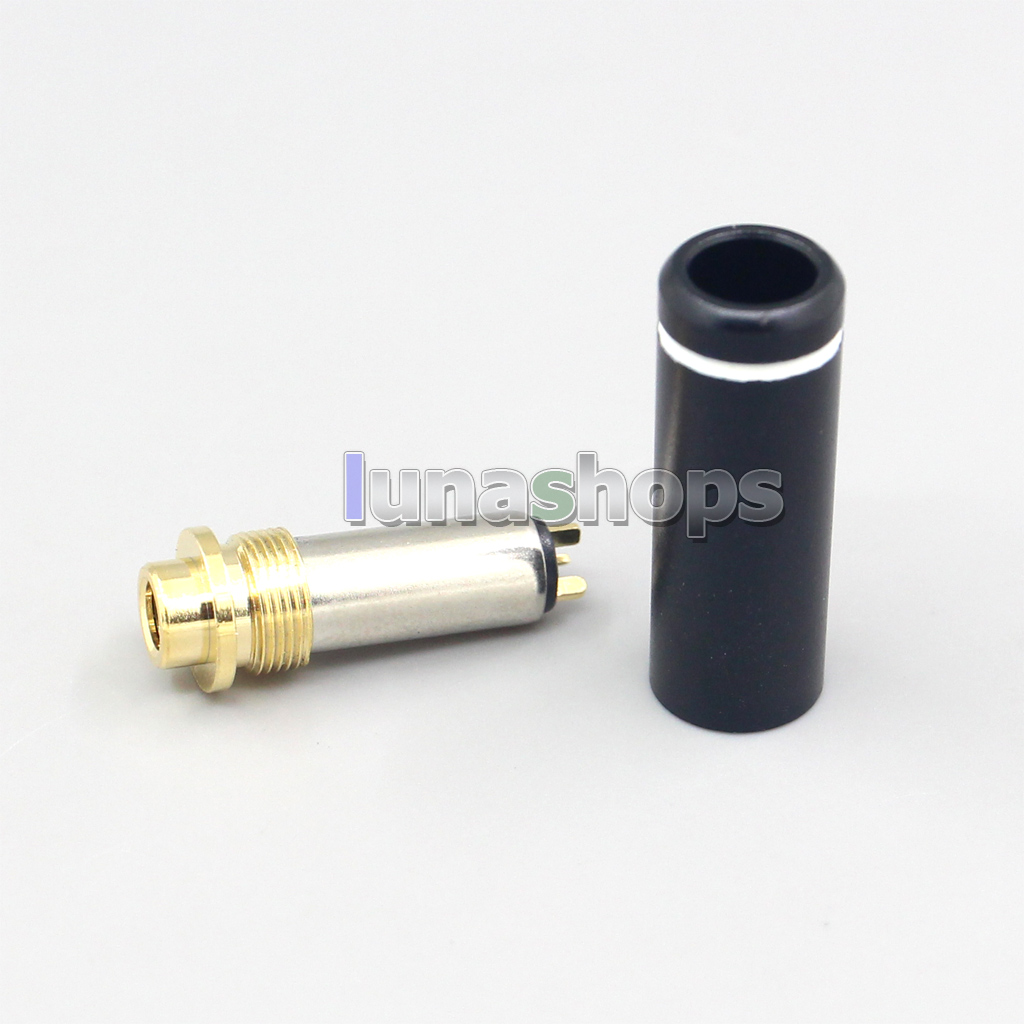 CYH-Series Type2 Black Barrel 3.5mm 4 Poles Female port Custom DIY Adapter