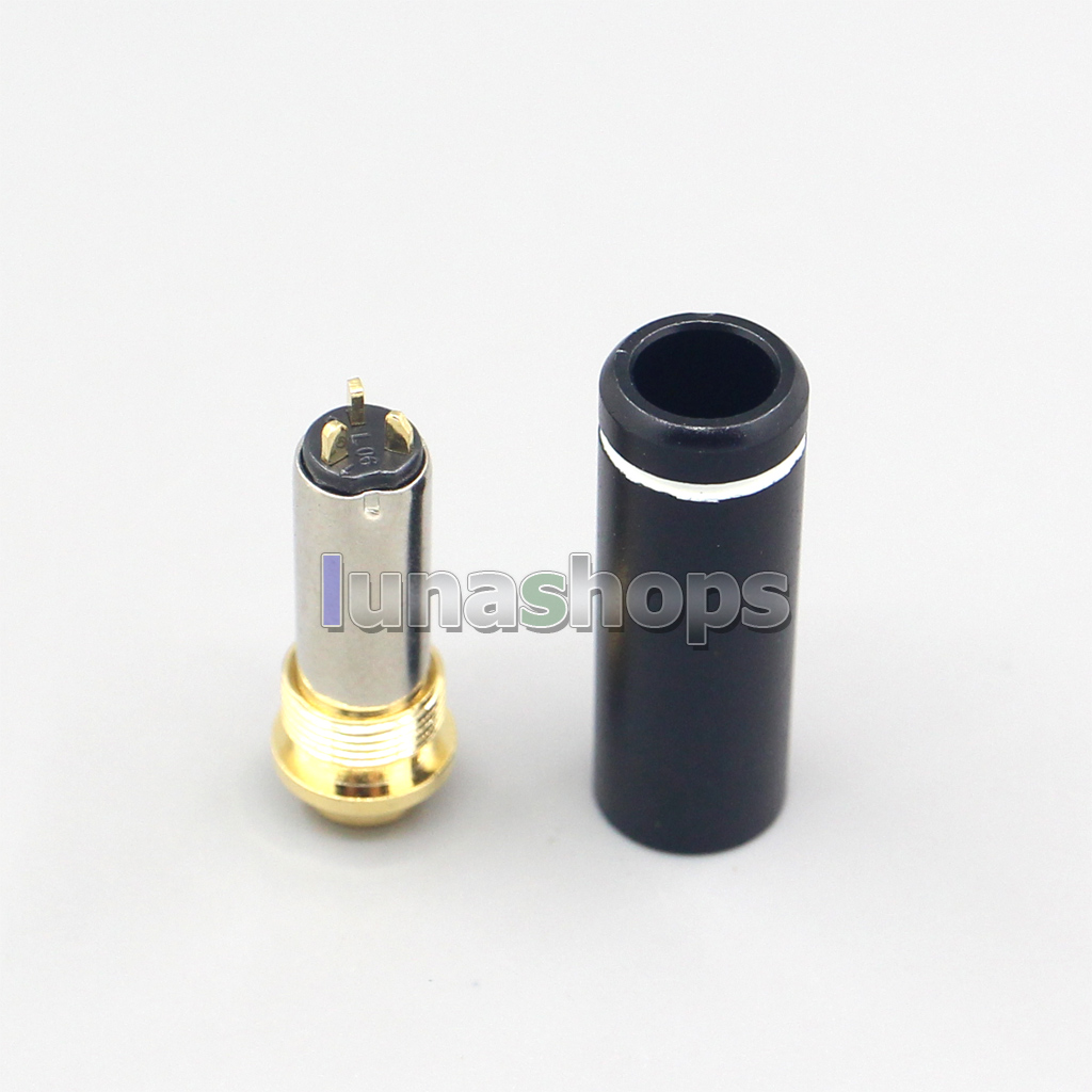 CYH-Series Type2 Black Barrel 3.5mm 4 Poles Female port Custom DIY Adapter