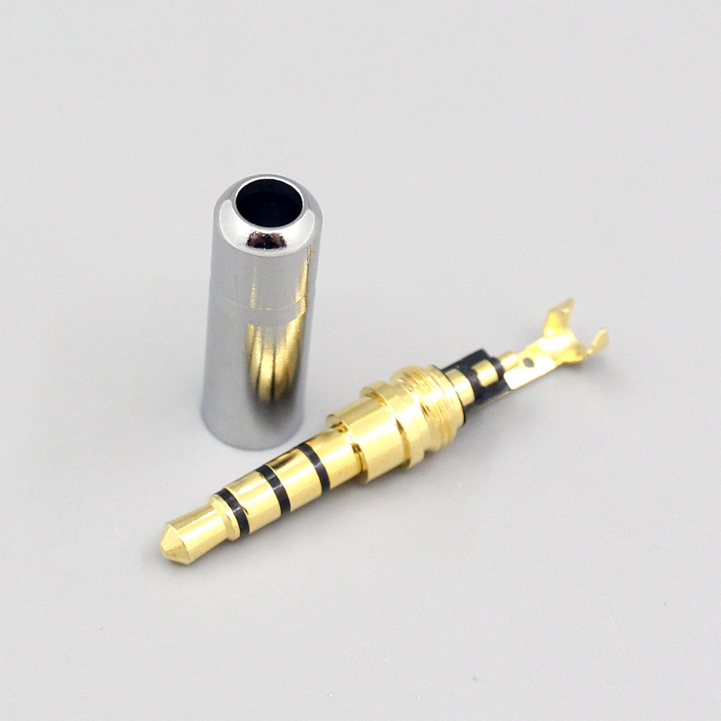 1pcs 3.5mm 4 pole TRRS Headphone pin For Denon AH-mm400 AH-mm300 AH-mm200 Beats solo2 solo3 SHP9500 Headphone