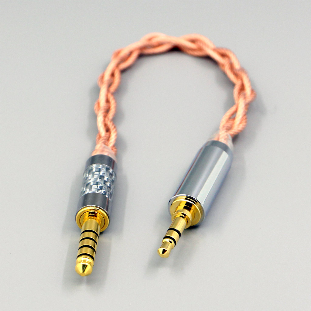 Graphene 7N OCC Shielding Coaxial Mixed Earphone Cable For 3.5m 2.5mm 4.4mm 6.5mm XLR To 4.4mm Male 4Core 1.8mm