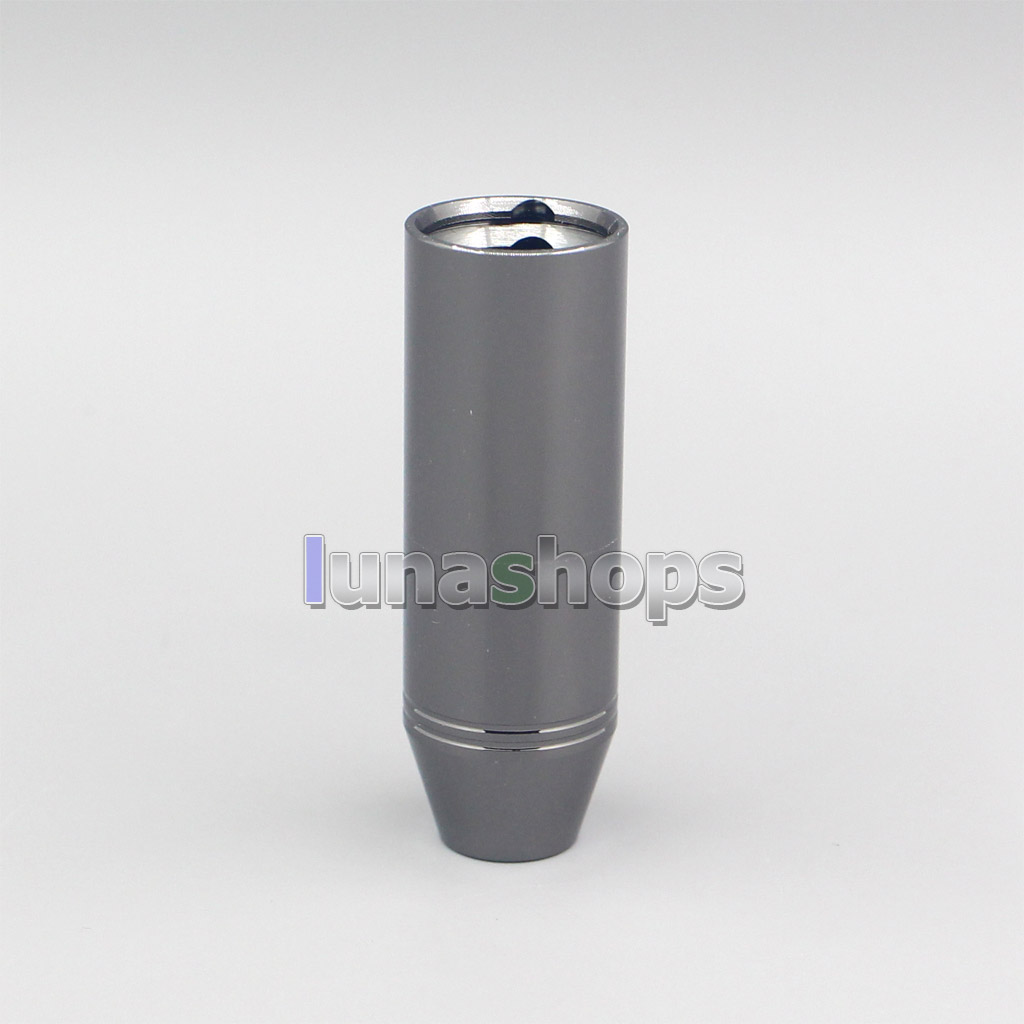 500pcs Custom Full Metal XLR Gold plated 4pin Male Adapters For DIY Custom Earphone Headphone Cable