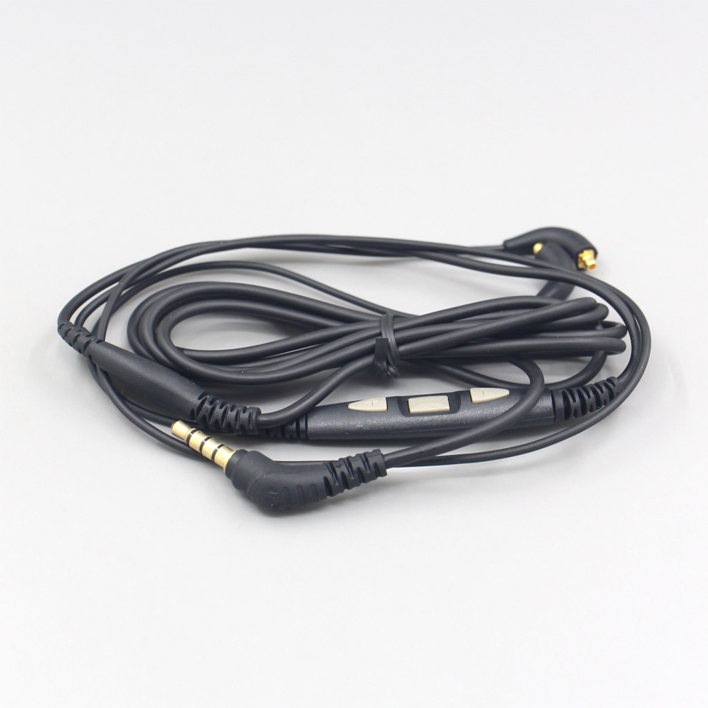 Original Type With Mic Remote Earphone Cable For Shure SE215 SE315 SE425 SE535 SE846