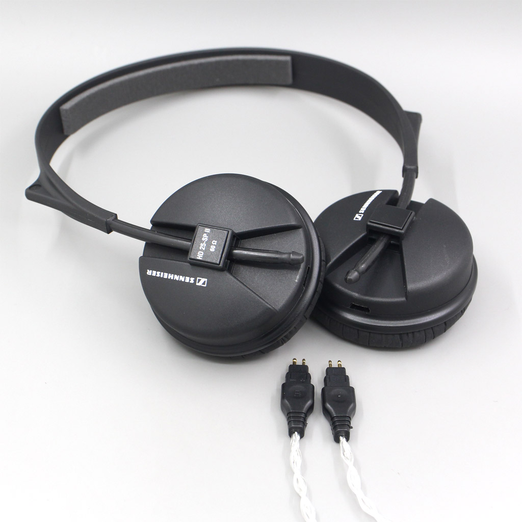 6.5mm XLR 4.4mm 8 Core Silver Plated OCC Earphone Cable For Sennheiser HD580 HD600 HD650 HDxxx HD660S HD58x HD6xx