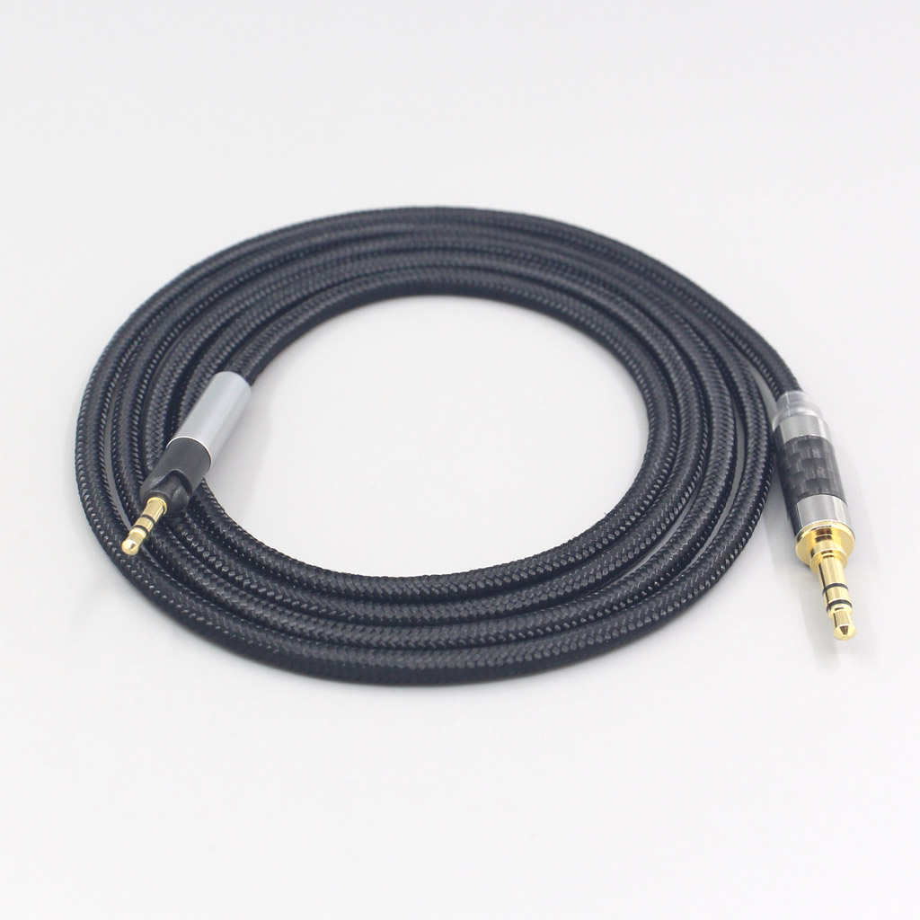 6.5mm XLR 4.4mm Super Soft Headphone Nylon OFC Cable For Sennheiser HD598se HD559 hd569 hd579 hd599 hd558 hd518