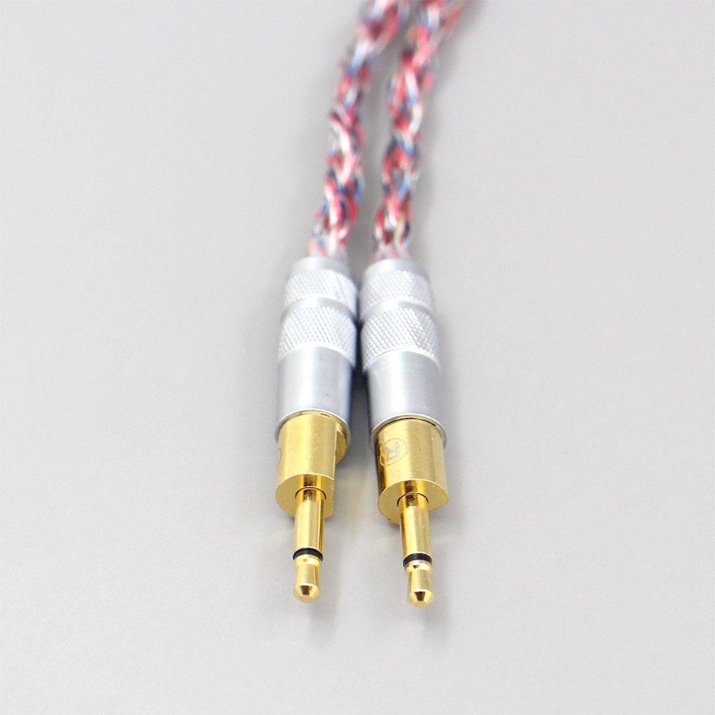 16 Core Silver OCC OFC Mixed Braided Cable For Sennheiser HD700 Headphone Earphone 6.5mm XLR 4.4mm