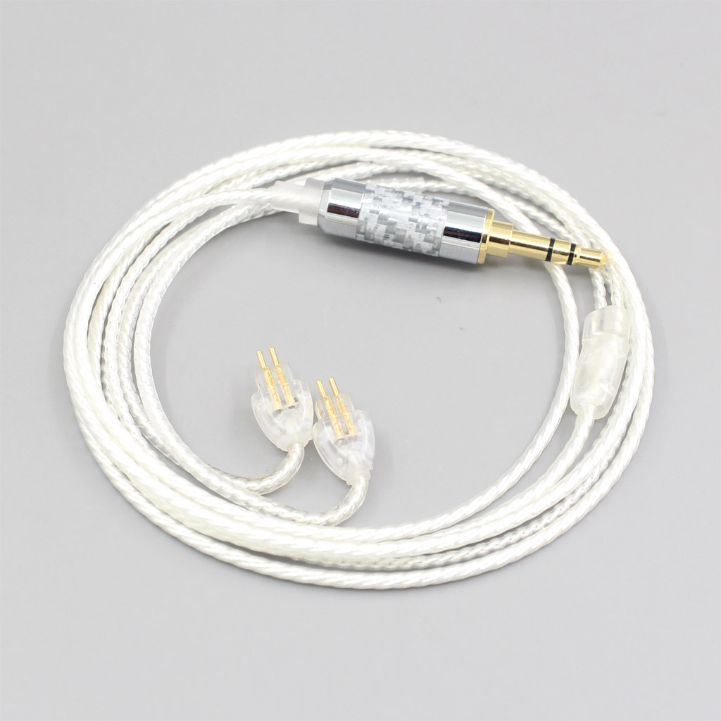 Hi-Res Silver Plated 7N OCC Earphone Cable For HiFiMan RE2000 Topology Diaphragm Dynamic Driver
