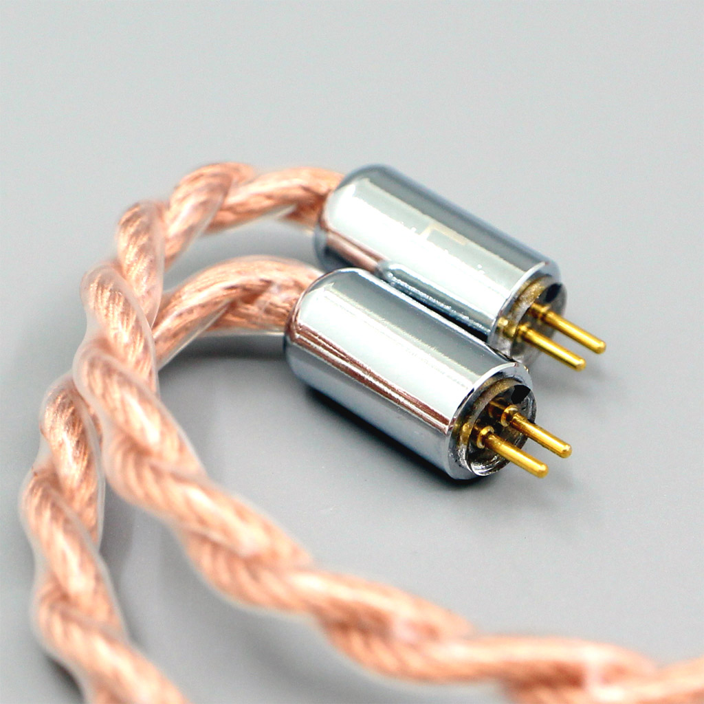 Graphene 7N OCC Shielding Coaxial Mixed Earphone Cable For 0.78mm Flat Step JH Audio JH16 Pro JH11 Pro 5 6 7 BA