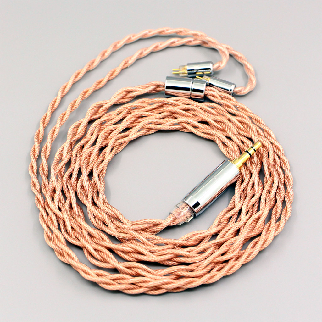 Graphene 7N OCC Shielding Coaxial Mixed Earphone Cable For 0.78mm BA Westone W4r UM3X UM3RC JH13 High Step 4 core 1.8mm