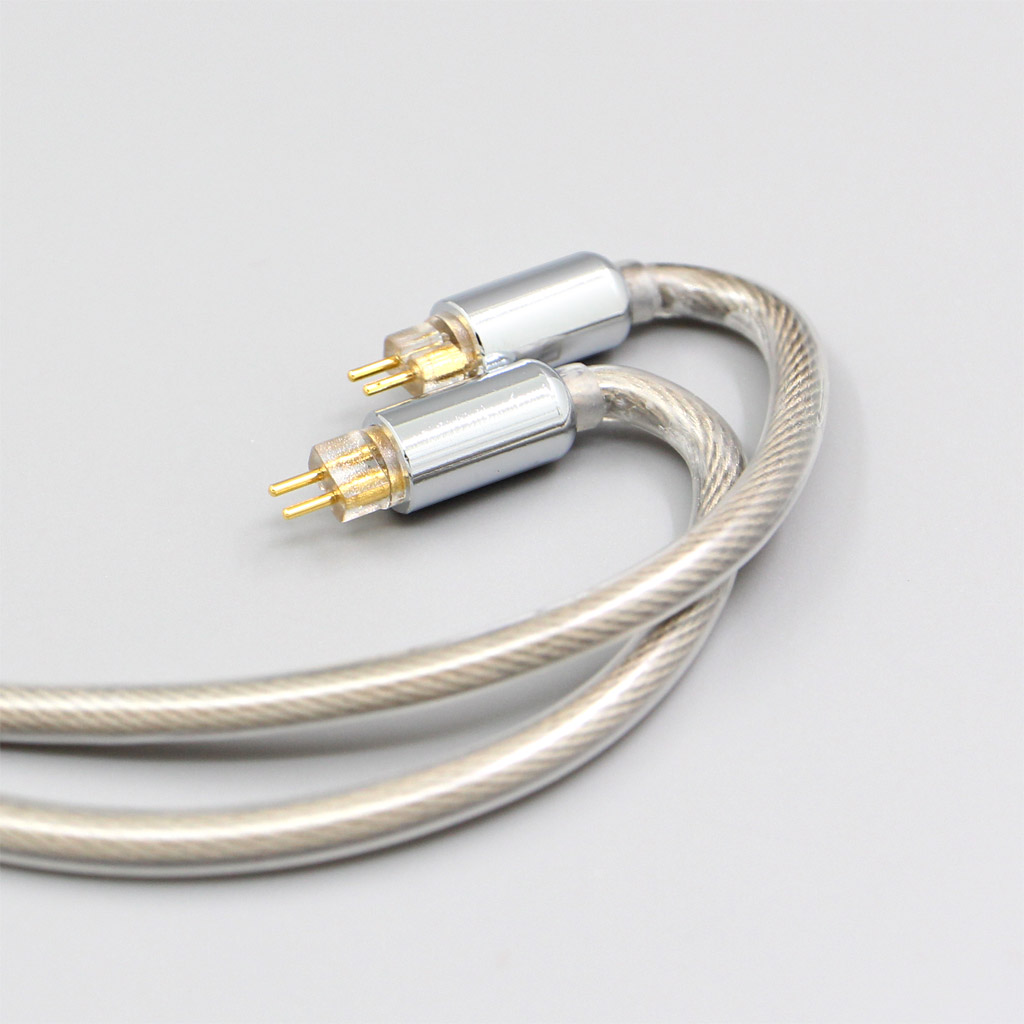 Type6 756 core 7n Litz OCC Silver Plated Earphone Cable For 0.78mm BA Westone W4r UM3X UM3RC JH13 High Step 2 core 2.8mm