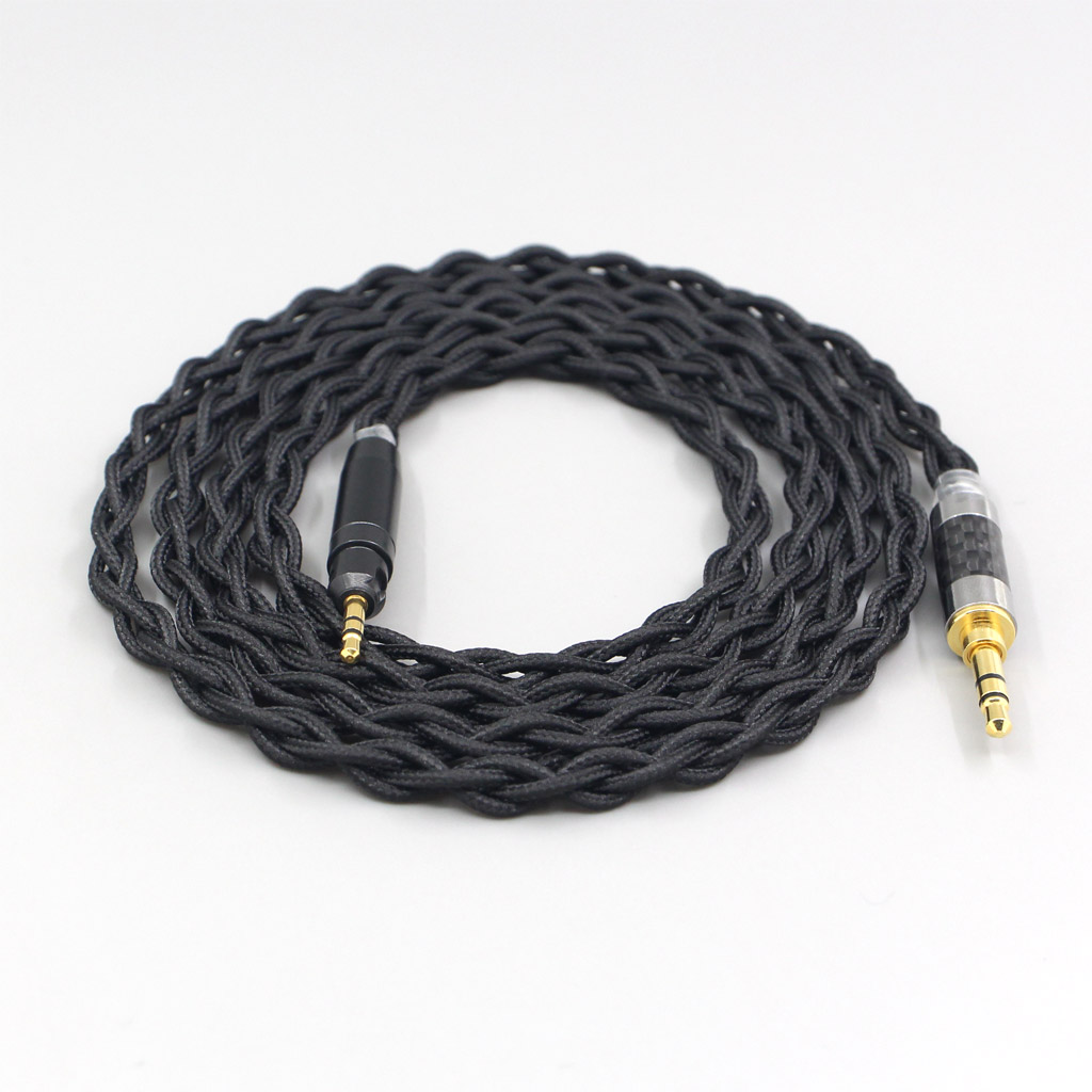 Pure 99% Silver Inside Headphone Nylon Cable For Ultrasone Performance 820 880 Signature DXP PRO STUDIO Earphone