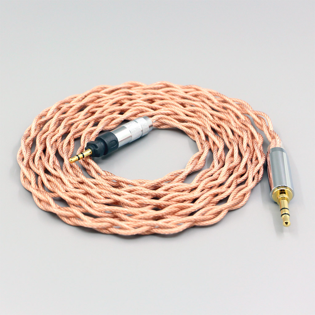 Graphene 7N OCC Shielding Coaxial Mixed Earphone Cable For Shure SRH840 SRH940 SRH440 SRH750DJ Philips SHP9000 SHP8900