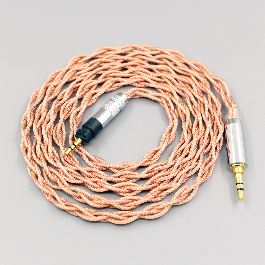 Graphene 7N OCC Shielding Coaxial Mixed Earphone Cable For Shure SRH840 SRH940 SRH440 SRH750DJ Philips SHP9000 SHP8900