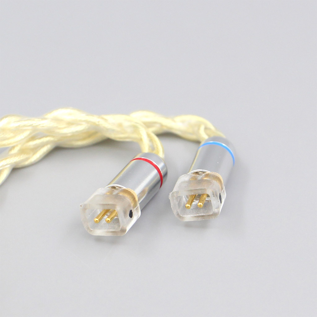 8 Core Gold Plated + Palladium Silver OCC Alloy Cable For UE11 UE18 pro QDC Gemini Gemini-S Anole V3-C V3-S V6-C Earphone