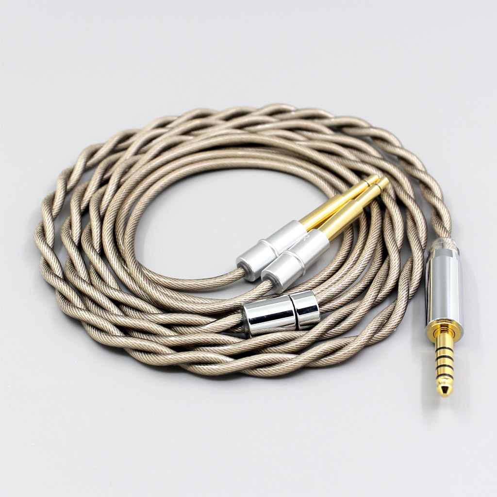 Type6 756 core 7n Litz OCC Silver Plated Earphone Cable For Meze 99 Classics NEO NOIR Headset Headphone