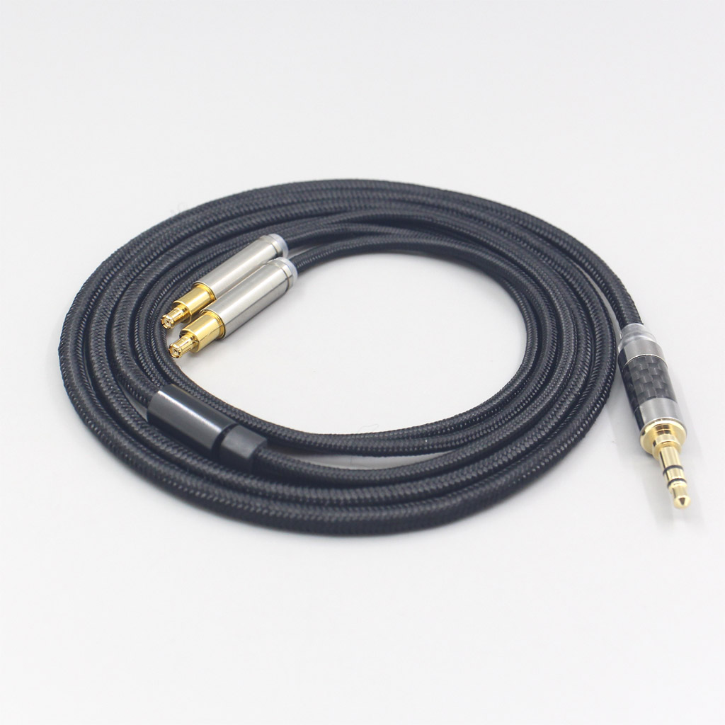 2.5mm 4.4mm Super Soft Headphone Nylon OFC Cable For Audio Technica ATH-ADX5000 ATH-MSR7b 770H 990H A2DC Earphone