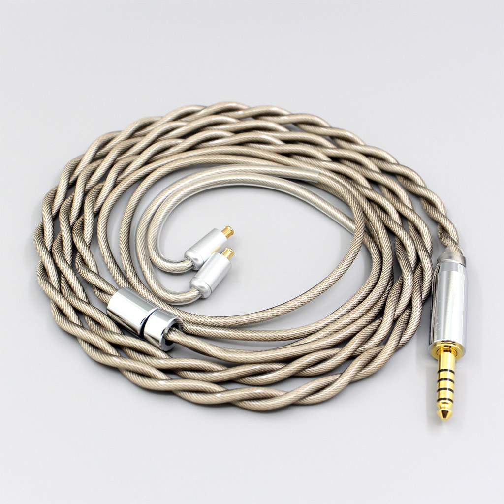 Type6 756 core 7n Litz OCC Silver Plated Earphone Cable For Audio Technica ATH-CKR100 CKR90 CKS1100 CKR100IS CKS1100IS