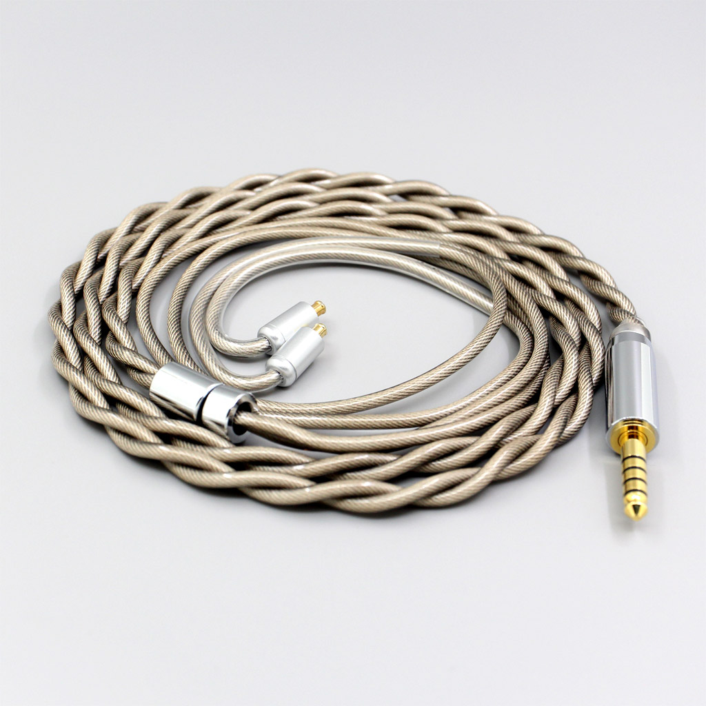 Type6 756 core 7n Litz OCC Silver Plated Earphone Cable For Audio Technica ATH-CKR100 CKR90 CKS1100 CKR100IS CKS1100IS