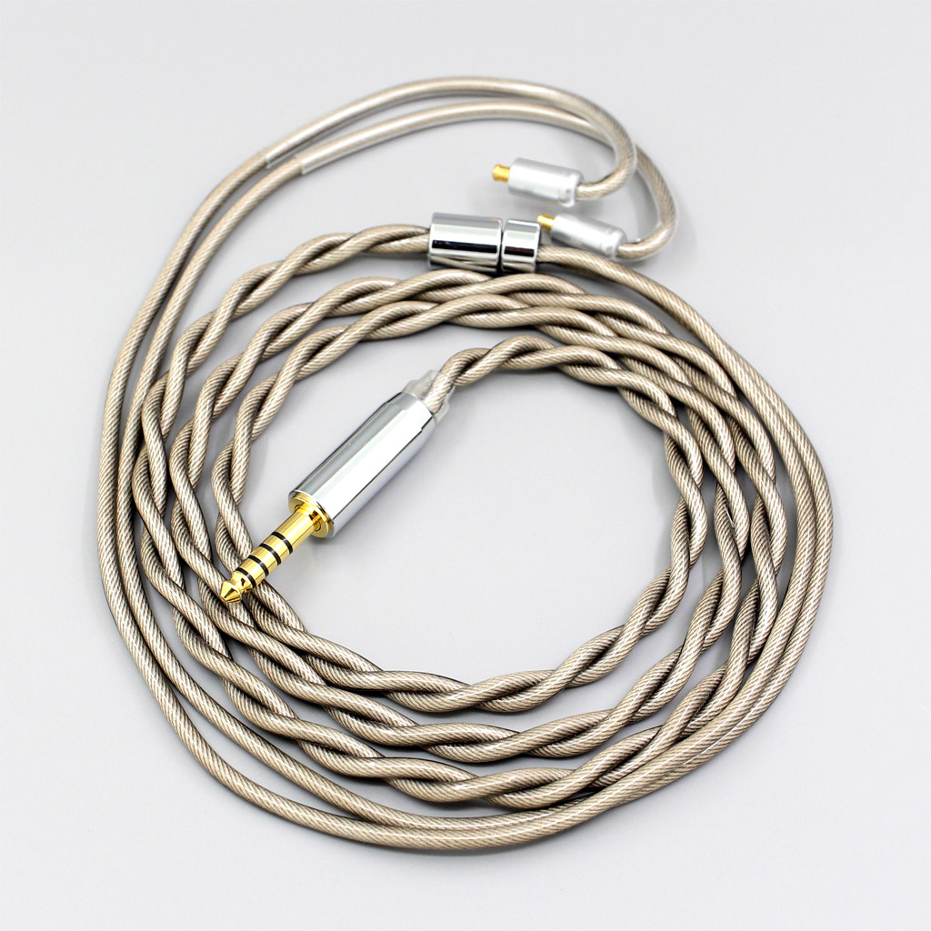 Type6 756 core 7n Litz OCC Silver Plated Earphone Cable For Audio Technica ATH-CKR100 CKR90 CKS1100 CKR100IS CKS1100IS