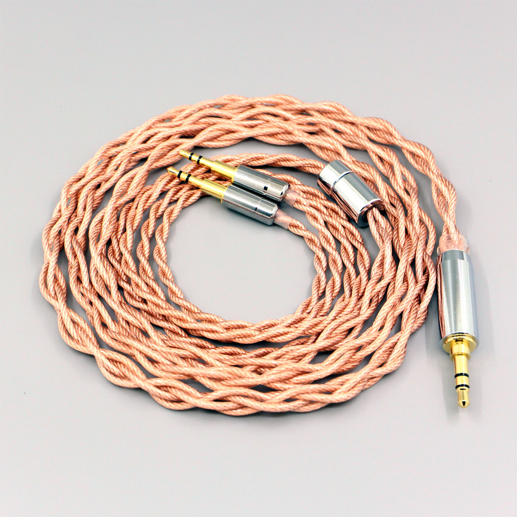 Graphene 7N OCC Shielding Coaxial Mixed Earphone Cable For Sennheiser HD477 HD497 HD212 PRO EH250 EH350 Headphone 2.5mm pin