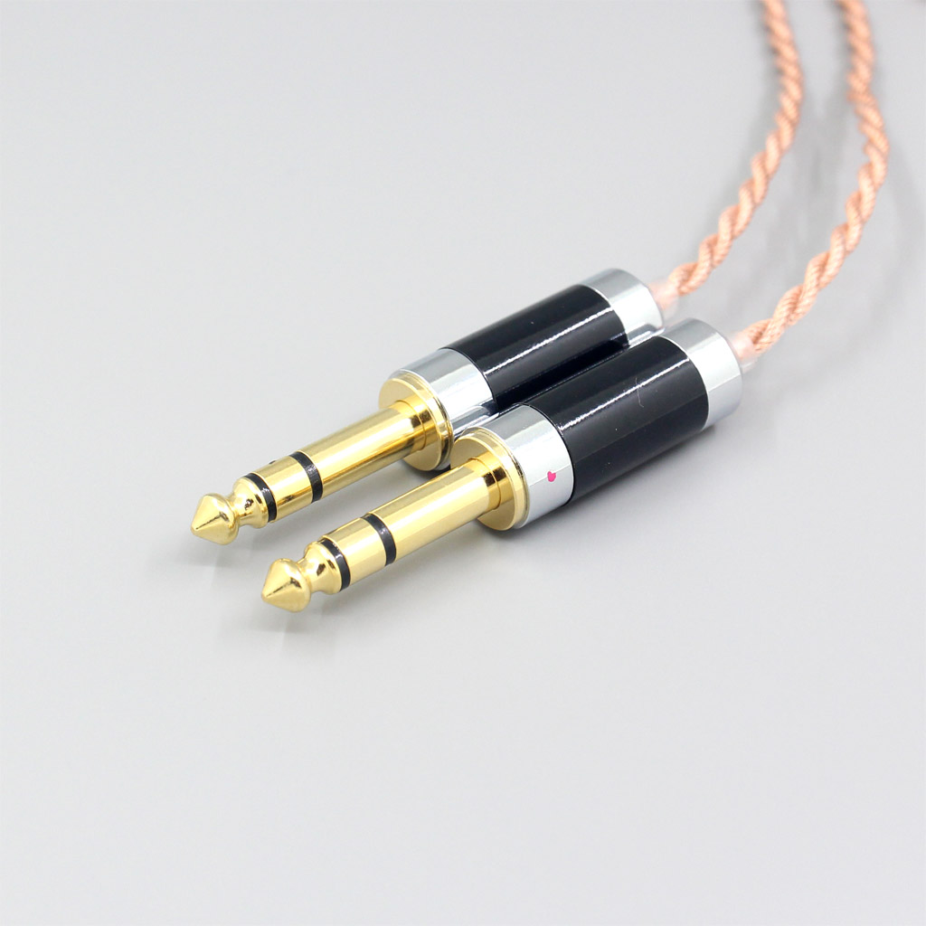 Graphene 7N OCC Shielding Coaxial Mixed Earphone Cable For 3.5mm to Dual 6.5mm Male mixer power amplifier audiophile