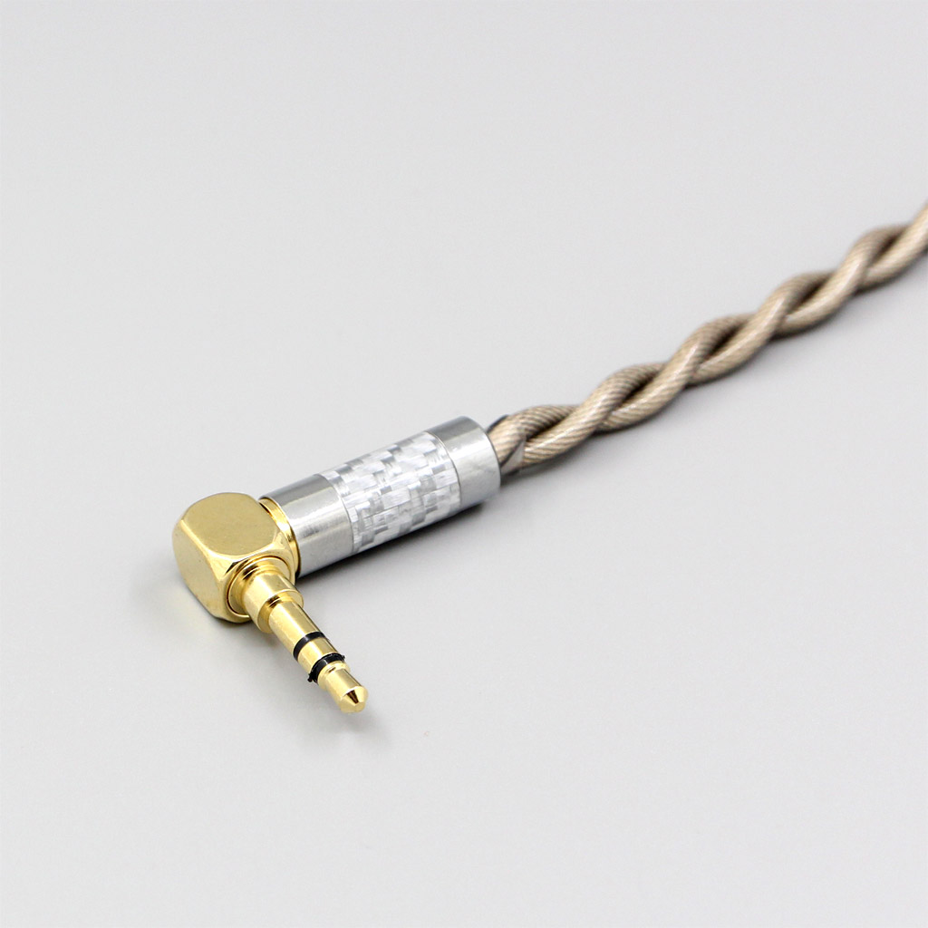 Type6 756 core 7n Litz OCC Silver Plated Earphone Cable For Fostex T50RP Mk3 T40RP Mk2 T20RP Mk2 Dekoni Audio Blue