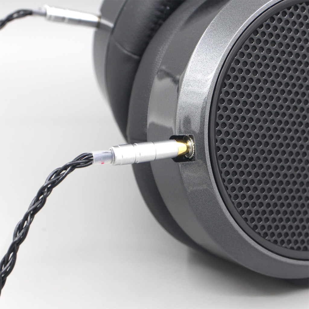8 Core Headphone Earphone Cable For Denon AH-D600 D7100 Hifiman Sundara Ananda HE1000se HE6se he400