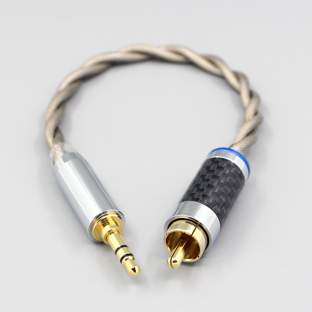Type6 3.5mm To RCA Coaxial Cable For Fiio X3 X5 Ibasso DX50 DX80 DX90 Cayin N5 N6 Hidizs AP100