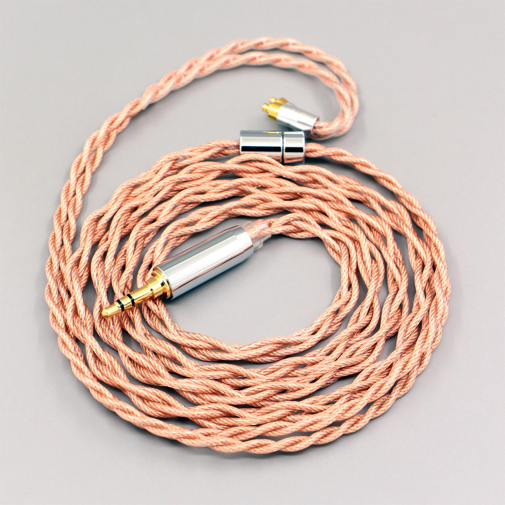 Graphene 7N OCC Shielding Coaxial Mixed Earphone Cable For Dunu dn-2002 4 core 1.8mm