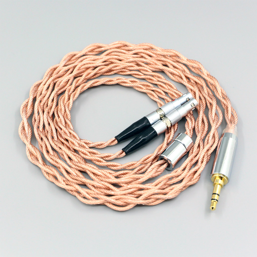 Graphene 7N OCC Shielding Coaxial Mixed Earphone Cable For Ultrasone Veritas Jubilee 25E 15 Edition ED 8EX ED15