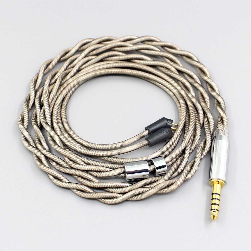 Type6 756 core 7n Litz OCC Silver Plated Earphone Cable For Etymotic ER4B ER4PT ER4S ER6I ER4 2pin 2 core 2.8mm