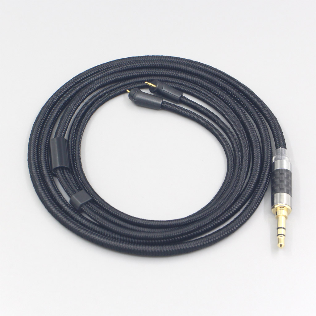 2.5mm 4.4mm Super Soft Headphone Nylon OFC Cable For Etymotic ER4B ER4PT ER4S ER6I ER4 2pin Earphone