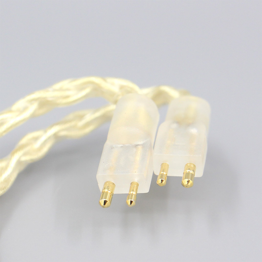 8 Core Gold Plated + Palladium Silver OCC Alloy Cable For Fitear To Go! 334 private c435 mh334 Jaben 111(F111) MH333 Earphone