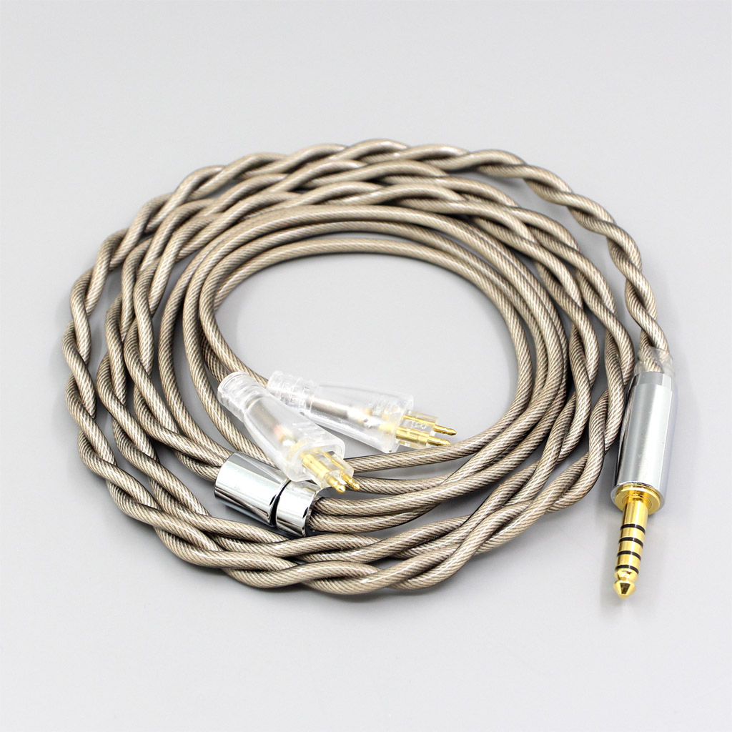 Type6 756 core 7n Litz OCC Silver Plated Earphone Cable For FOSTEX TH900 MKII MK2 TH-909 TR-X00 TH-600 Headphone