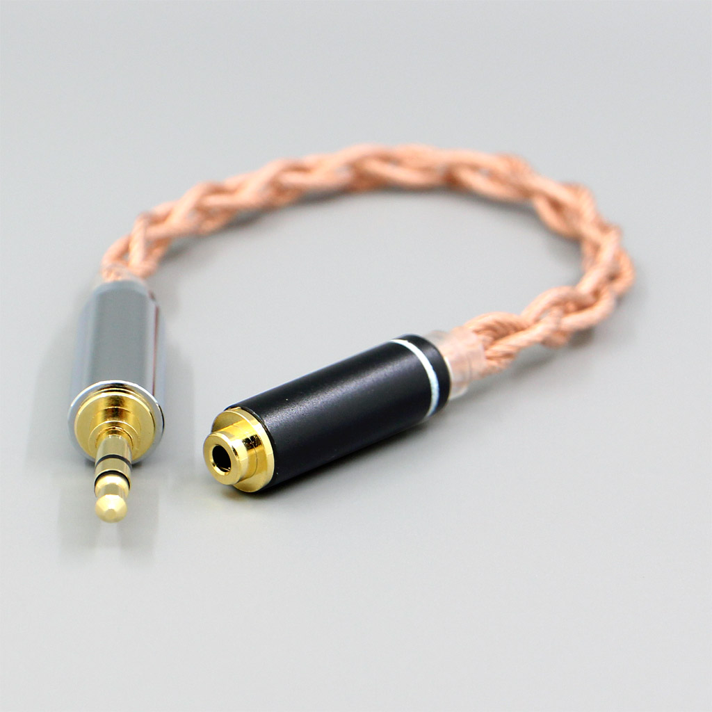 Graphene 7N OCC Shielding Coaxial Mixed Earphone Cable For 3.5mm xlr 6.5 2.5mm male 4.4mm Male to 2.5mm female