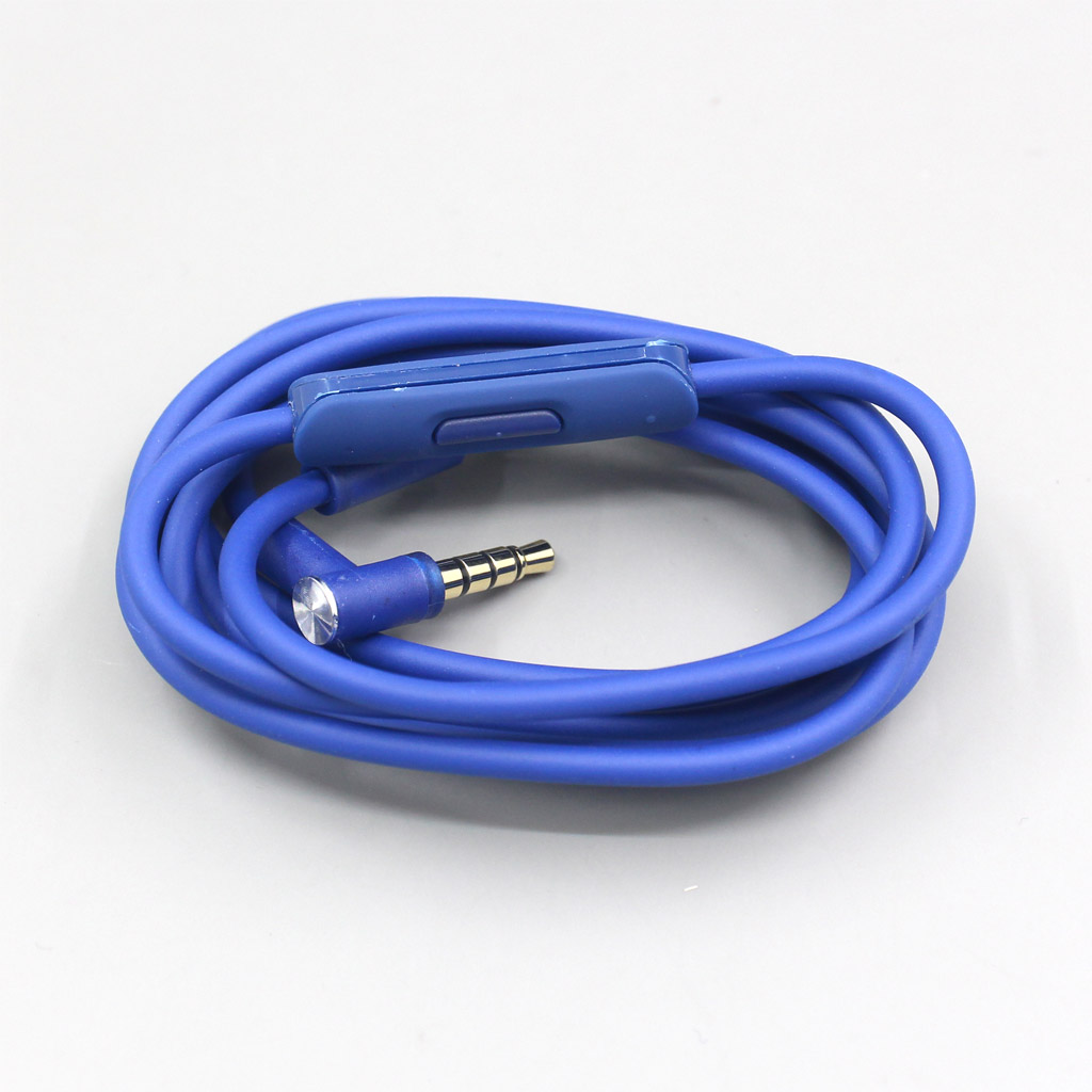 Mic Remote 3.5mm Jack Audio Cable Cord Wire Replacement for Solo HD Studio Pro Mixr