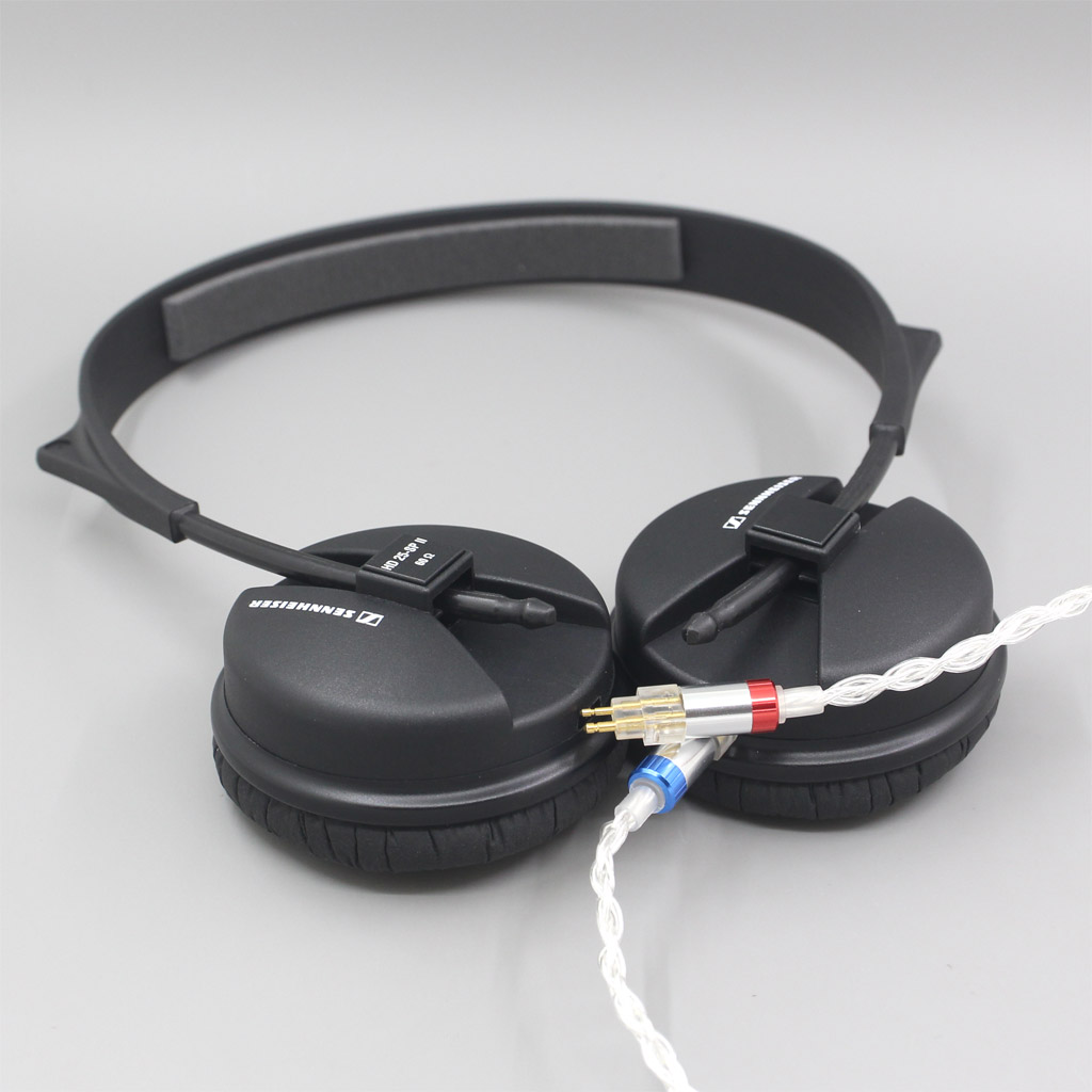 16 Core OCC Silver Plated Headphone Earphone Cable For Sennheiser HD25 SP HD 25-1 HD25-1 II HD25-13 HD25-C