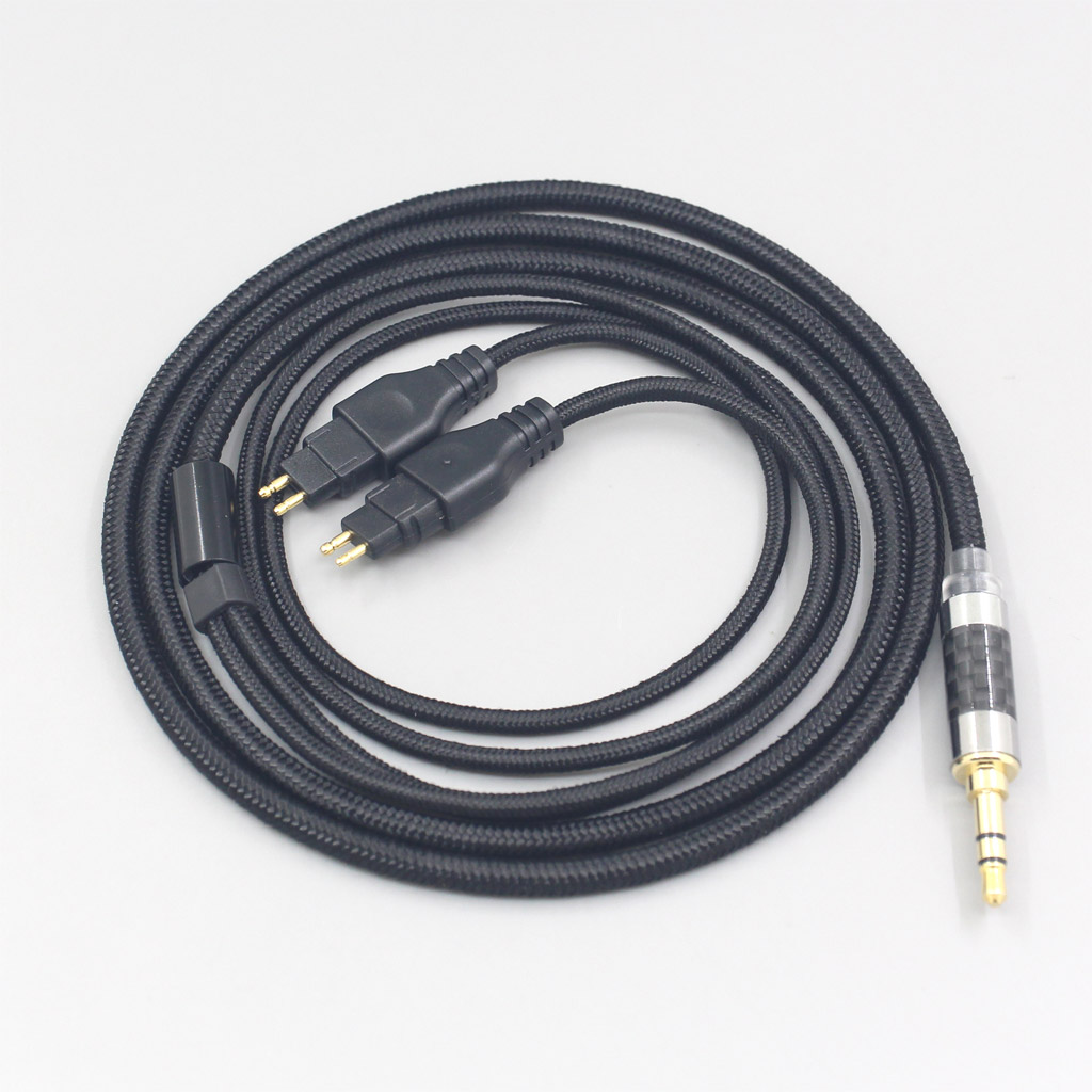 Super Soft Headphone Nylon OFC Cable For Sennheiser HD580 HD600 HD650 HDxxx HD660S HD58x HD6xx Earphone 