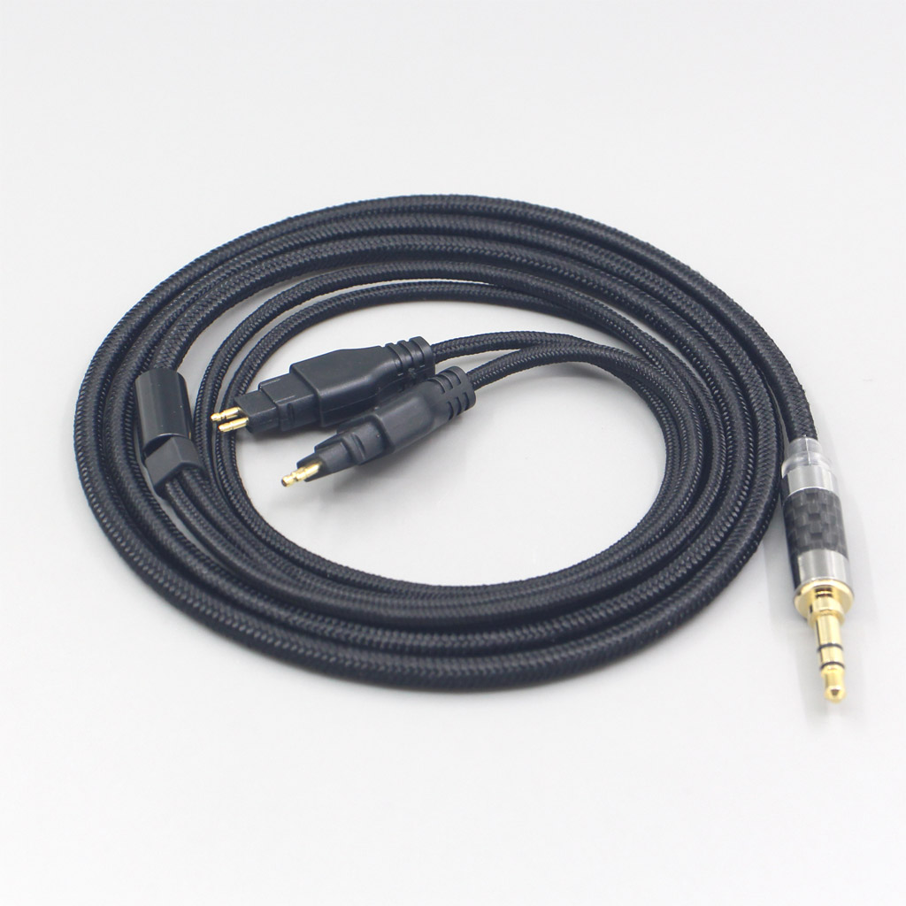 Super Soft Headphone Nylon OFC Cable For Sennheiser HD580 HD600 HD650 HDxxx HD660S HD58x HD6xx Earphone 