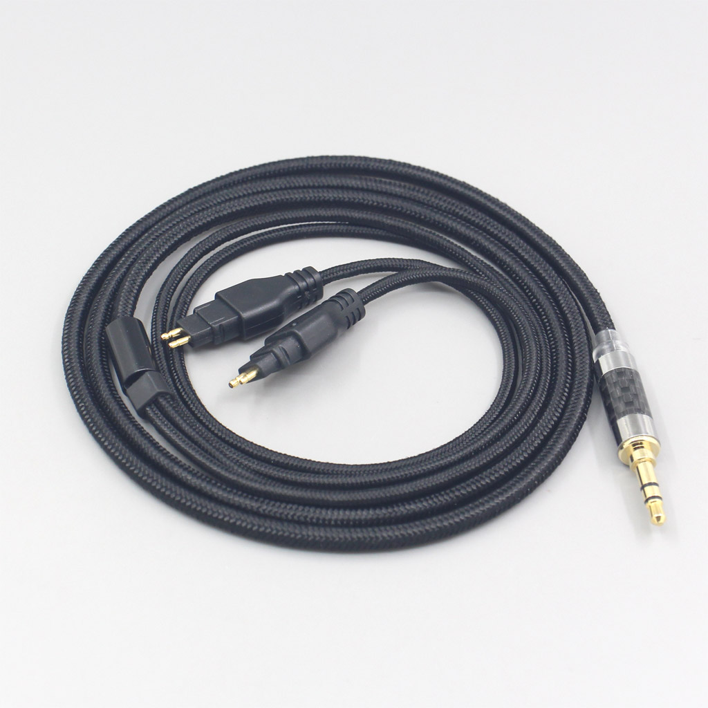 Super Soft Headphone Nylon OFC Cable For Sennheiser HD580 HD600 HD650 HDxxx HD660S HD58x HD6xx Earphone 