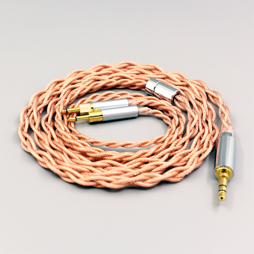 Graphene 7N OCC Shielding Coaxial Mixed Earphone Cable For Sennheiser HD700 Headphone 2.5mm pin 4 core 1.8mm