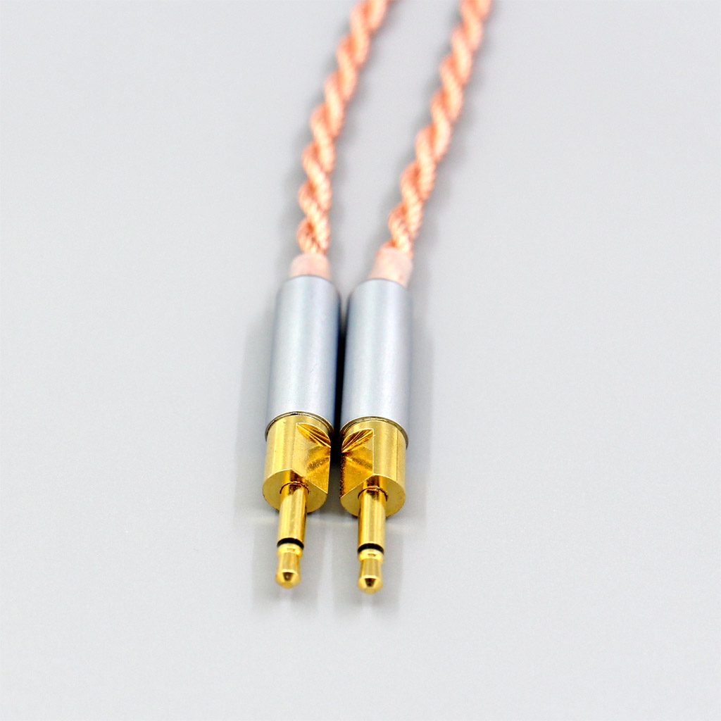 Graphene 7N OCC Shielding Coaxial Mixed Earphone Cable For Sennheiser HD700 Headphone 2.5mm pin 4 core 1.8mm