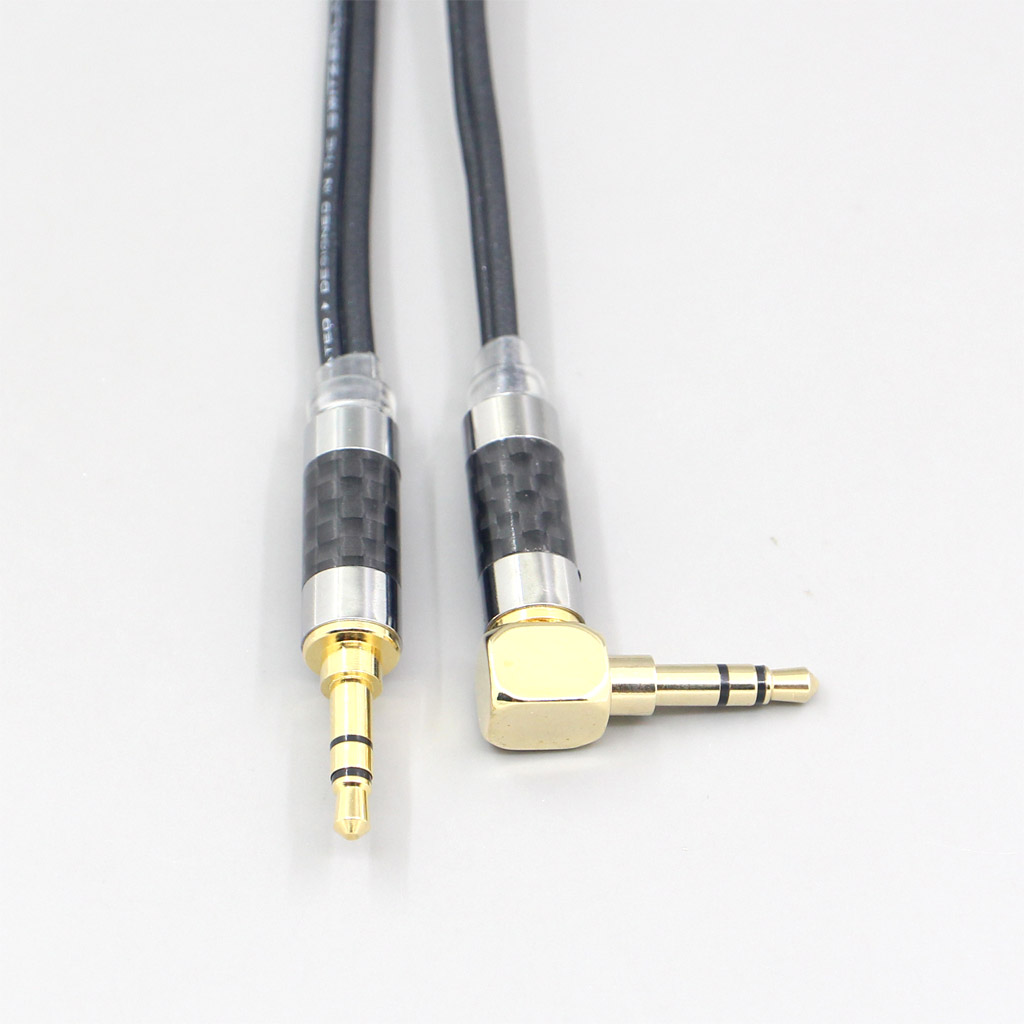 Black XLR Black 99% Pure PCOCC Earphone Cable For Fostex T50RP Mk3 T40RP Mk2 T20RP Mk2 Dekoni Audio Blue Headphone