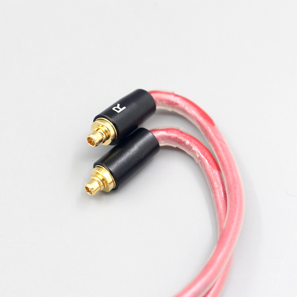 3.5mm 2.5mm 4.4mm Balanced 99% Pure PCOCC Earphone Red Cable For AKG N5005 N30 N40 MMCX Sennheiser IE300