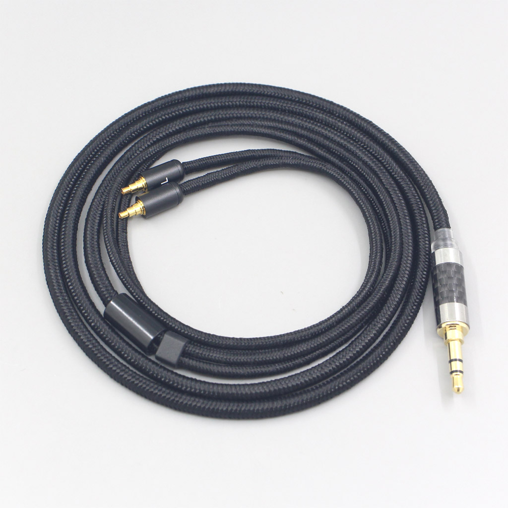 2.5mm 4.4mm 3.5mm Super Soft Headphone Nylon OFC Cable For Sennheiser IE40 Pro IE40pro Earphone