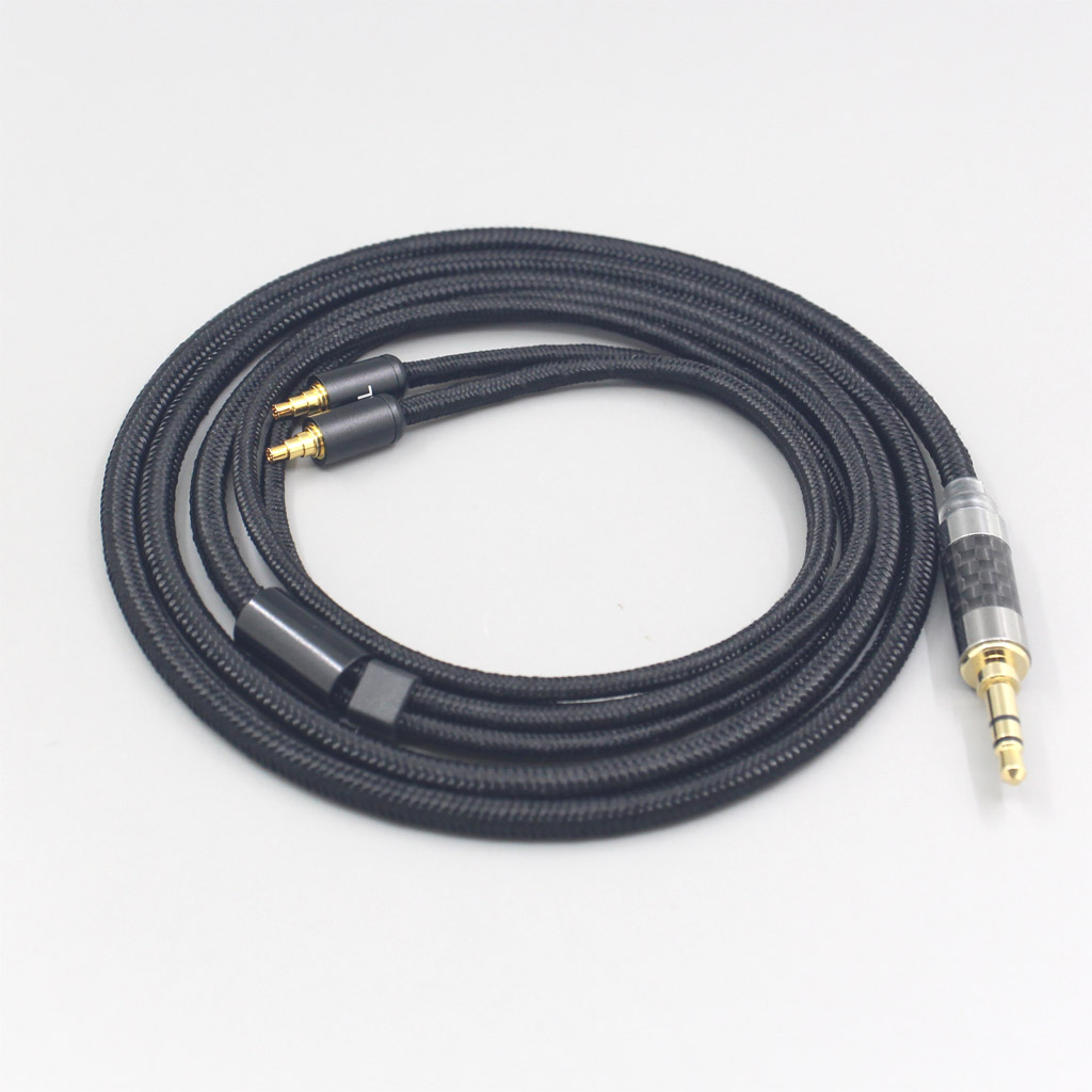 2.5mm 4.4mm 3.5mm Super Soft Headphone Nylon OFC Cable For Sennheiser IE40 Pro IE40pro Earphone
