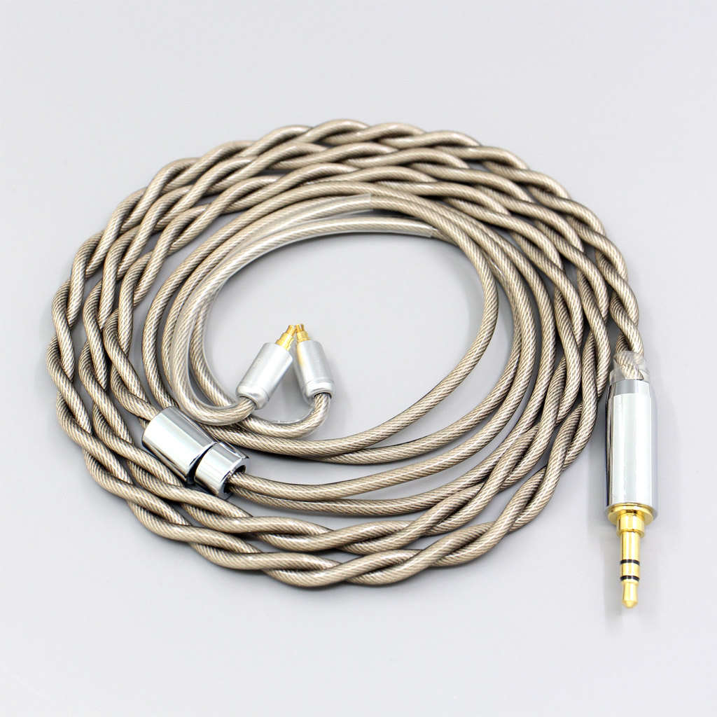 Type6 756 core 7n Litz OCC Silver Plated Earphone Cable For Sennheiser IE40 Pro IE40pro 2 core 2.8mm
